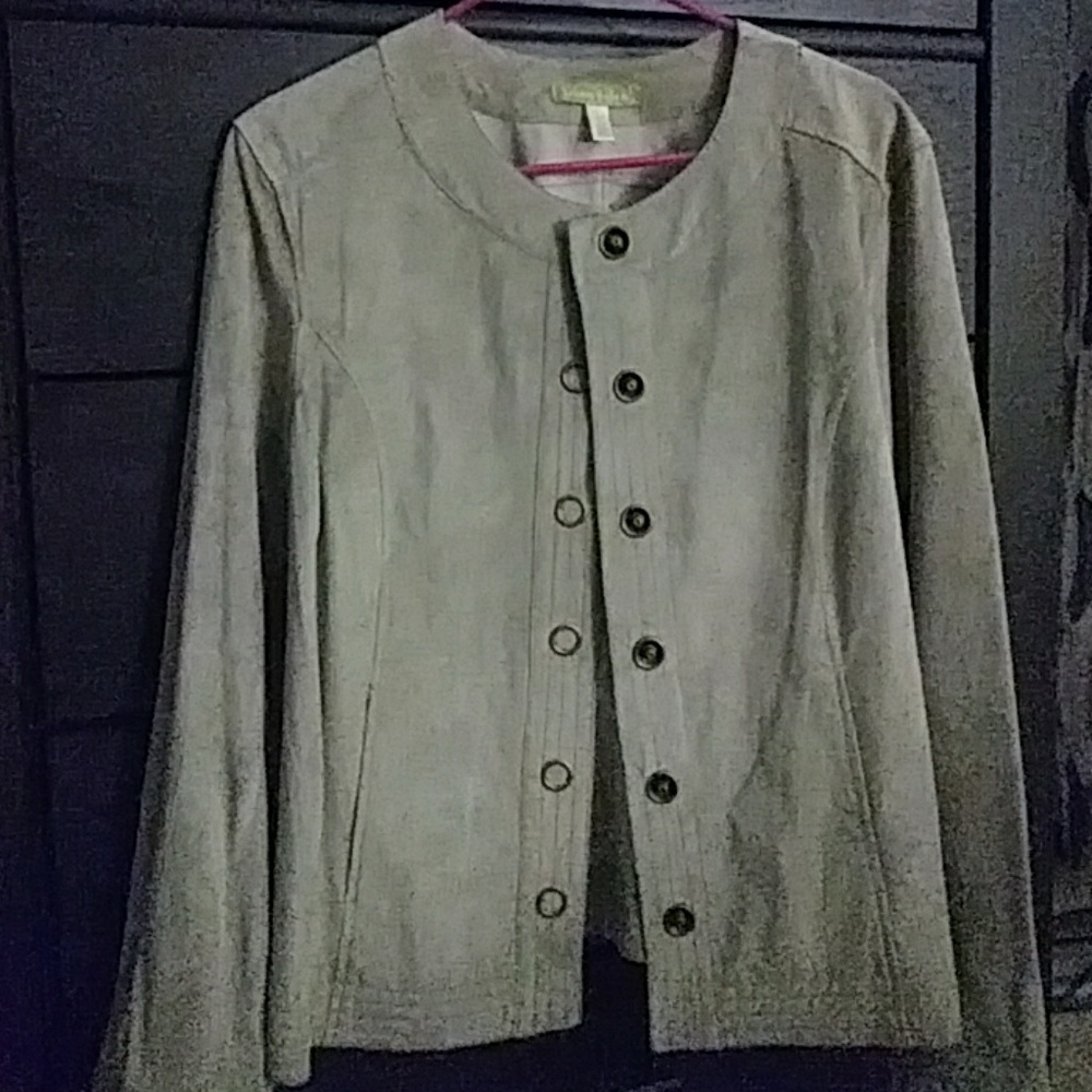 Sigrid olsen suede jacket
